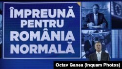 Președintele Klaus Iohannis și-a lansat duminică programului de candidat la alegerile prezidențiale intitulat „Împreună pentru România normală”.