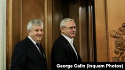 Liviu Dragnea and Florin Iordache, cel care i-a dat o mână de ajutor sesizând CCR