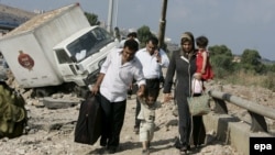 Ливан: мост, разрушенный израильской авиацией
