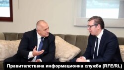 Бойко Борисов и Александър Вучич