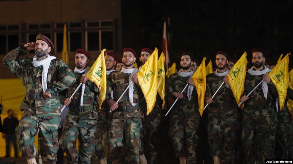 رژه نیروهای حزب الله لبنان در بیروت (عکس از آرشیو)