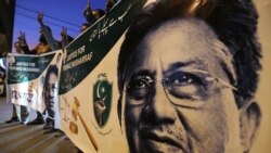 Первез Мушаррафтын тарапташтары нааразылык акциясына чыгышты. 17-декабрь, 2019-жыл.