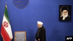 Președintele iranian Hassan Rohani la prima aniversare a acordului nuclear