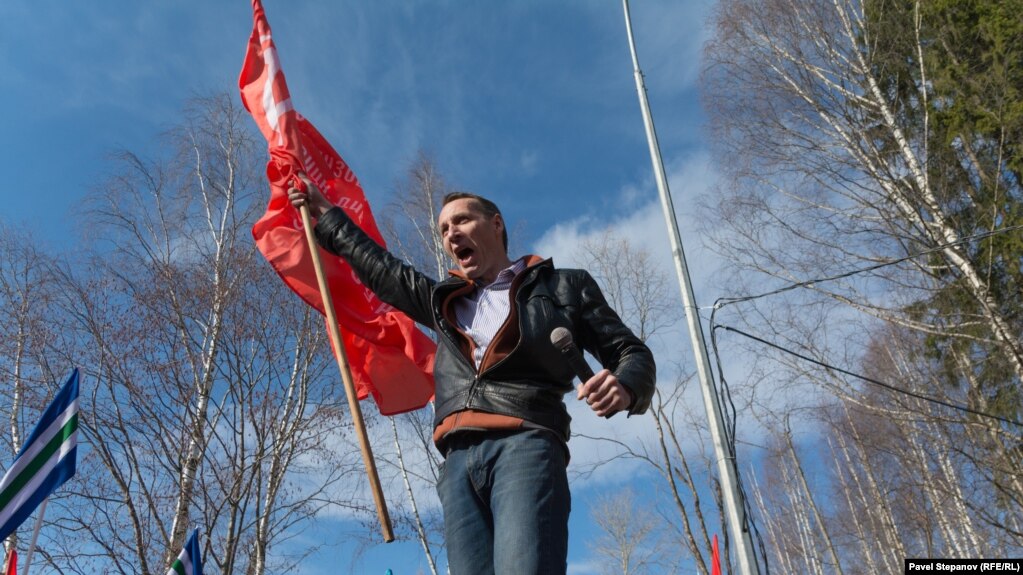 Митинг в Архангельске 7 апреля