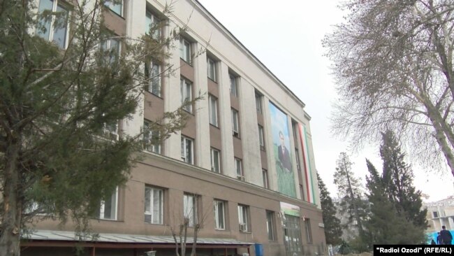 Здание министерства сельского хозяйства Таджикистана