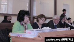 Суд по делу бывшего директора пограничной службы КНБ Нурлана Джуламанова. Астана, 15 января 2015 года.