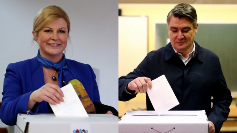 Милановиќ и Грабар-Китаровиќ во вториот круг за претседател на Хрватска