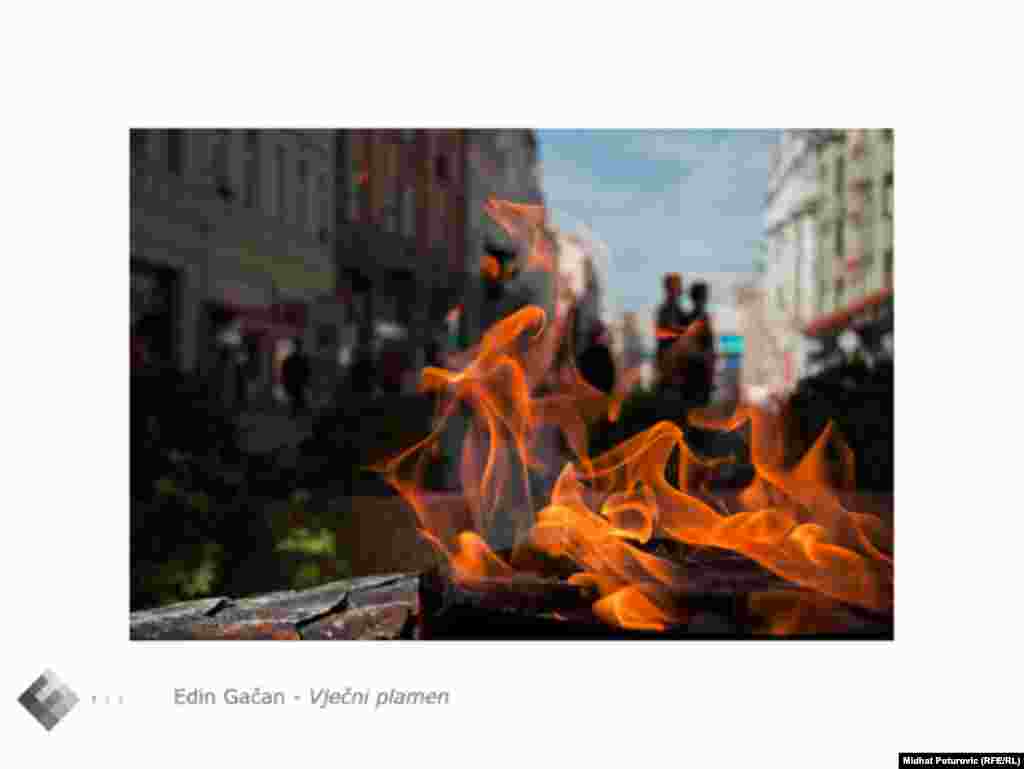 Fotografija "Vječni plamen" Edina Gačana
