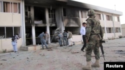 Архивска фотографија: Експлозија во провинцијата Тахар на 28 мај 2011 година.