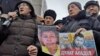 Kazakhstan – the mourning rally in memory of civil activist Dulat Agadil wich died in a Nur-Sultan city police detention center. Almaty, 27Feb2020