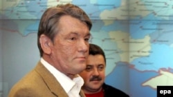 Бывший президент Украины Виктор Ющенко много лет имел на лице признаки отравления ТХДД (архивное фото)