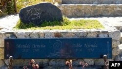مقبرهٔ پابلو نرودا در ۱۲۰ کیلومتری سانتیاگو، شیلی