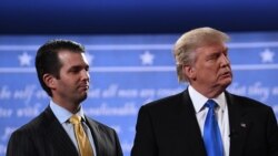 Donald Trump mlađi i Donald Trump, predsjednik SAD