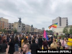Okupljanje u Novom Sadu