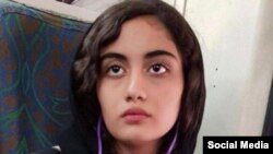 Nikta Esfandi, one of the adolescents killed in Iran's November protests.