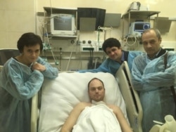 Владимир Кара-Мурза в больнице после отравления 2017 года