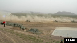 Tajikistan - Military exercise in Khujand, 26Apr2010