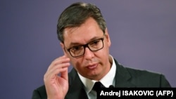 Serbian President Aleksandar Vucic 