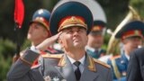 Liderul de la Tiraspol, Vadim Krasnoselski, la parada de 9 mai