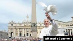 Папа Римский Франциск. Иллюстративное фото.