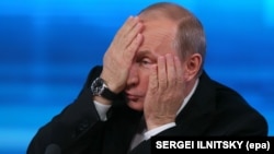Orsýetiň prezidenti Wladimir Putin.