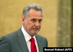 Ukrainian businessman Dmytro Firtash (file photo)