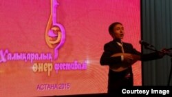 Фестивалдан бир учур. Астана, 29-октябрь, 2015.