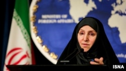 مرضیه افخم، سخنگوی وزارت خارجه ایران