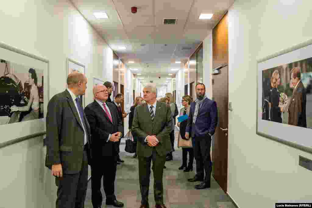 CZECH REPUBLIC – A visit of Acting U.S. Assistant Secretary of State for European and Eurasian Affairs Philip Reeker at RFE/RL on October 31, 2019, RFE/RL’s headquarters, Prague.