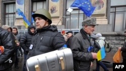 "Евромайдан" на площади Независимости в Киеве 