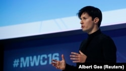 Основатель Telegram Павел Дуров. Барселона, 23 февраля 2016 года.