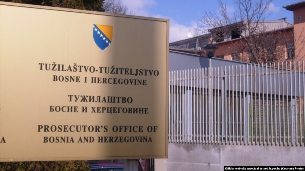 Ulaz u Tužilaštvo BiH u Sarajevu