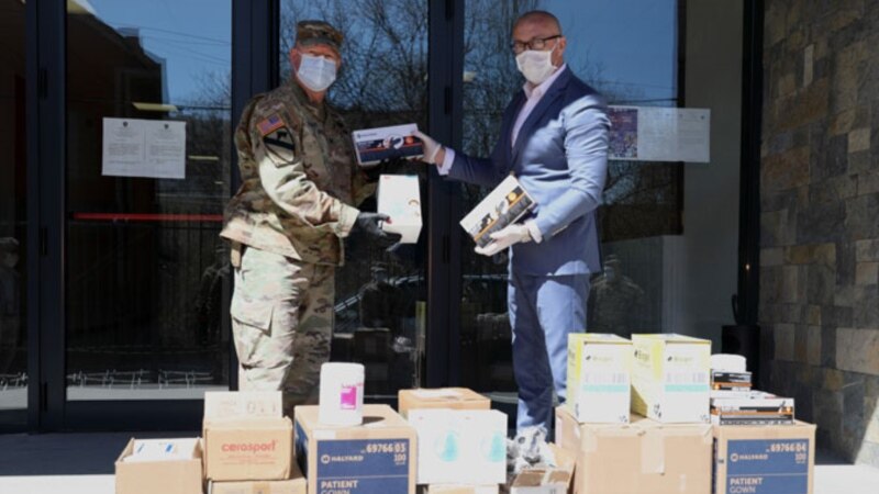 КФОР донираше заштитна медицинска опрема за Северна и Јужна Митровица