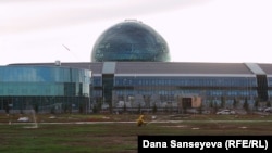 Здание выставки «Expo-2017» в Астане. 