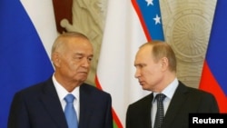 Uzbek President Islam Karimov made his remarks after meeting with his Russian counterpart in Moscow on April 26. 