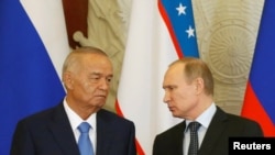 Vladimir Putin və Islam Karimov