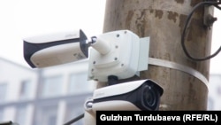 Бишкек шаарында орнотулган "Коопсуз шаардын" камералары. 