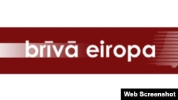 RFE/RL Latvian Service website banner