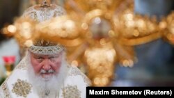 Патриарх Московский и всея Руси Кирилл, архивное фото
