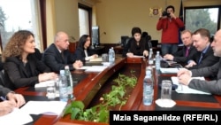 პაატა ზაქარეიშვილის შეხვედრა ევროსაბჭოს დელეგაციასთან