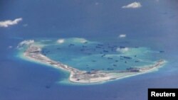 Острова Спратли в Южно-Китайском море.