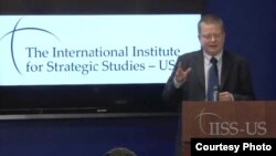 الباحث توبي دوج يتحدث في المعهد العالمي للدراسات الاستراتيجية بواشنطن