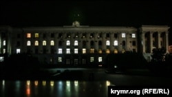 Здание подконтрольного России правительства Крыма