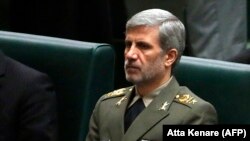 Amir Hatami, Iranian Defense Minister, in Tehran on August 15, 2017