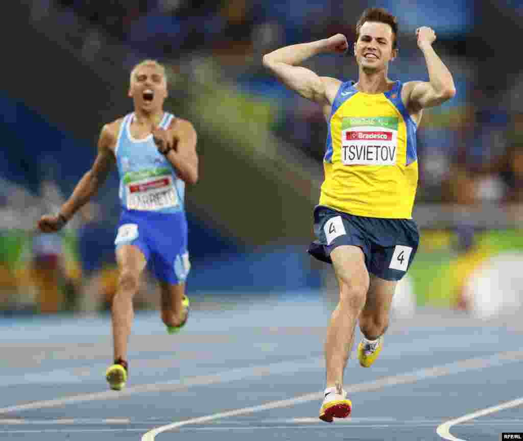 Ігор Цвєтов, золотий призер Літніх Паралімпійських Ігор 2016 із бігу на дистанцію 100 метрів