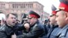 Armenia -- Opposition MP Armen Martirosian scuffles with police officers, 3Mar2011.