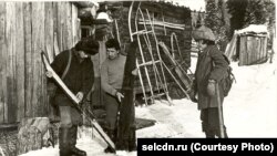 В старом шорском поселении