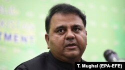 Ministri pakistanez i Informacionit, Fawad Chaudhry.