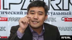 «Нұр Отан» партиясы төрағасының орынбасары Дархан Қалетаев. Алматы, 3 қараша, 2009 жыл. 