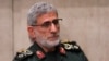Novoimenovani komandir Kuds snaga Iranske revolucionarne garde, Ismail Kani, na komemorativnoj ceremoniji za general-majora Kasema Solejmanija u Teheranu, 9. januara 